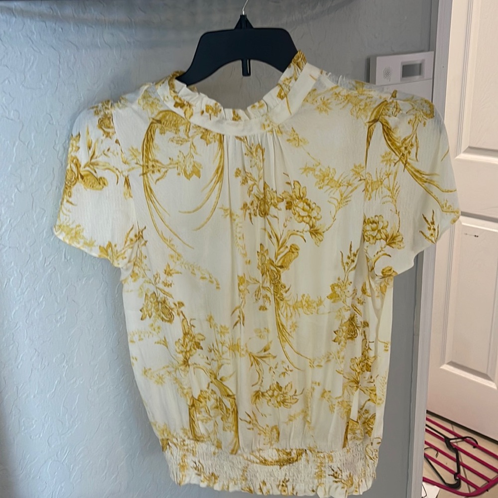 Yellow and tan